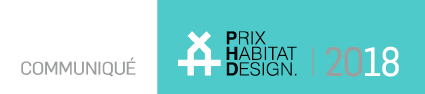 Communiqué Prix Habitat Design 2018