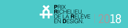 Communiqué Prix Richelieu de la relève en design 2018
